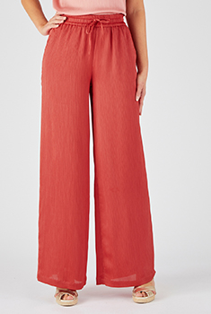 Broek met vaste plooi