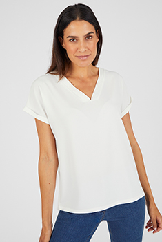 T-shirt bi-matière