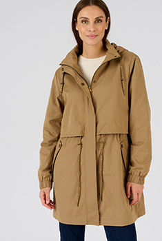 Parka toucher velouté