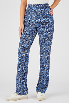 Broek van crêpetricot