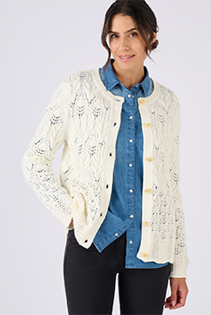 Cardigan manches