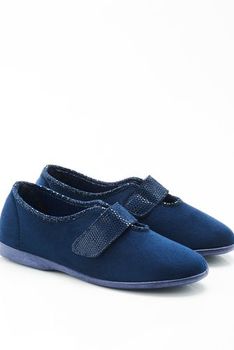 Pantoffel met fantasie, velcro-sluiting