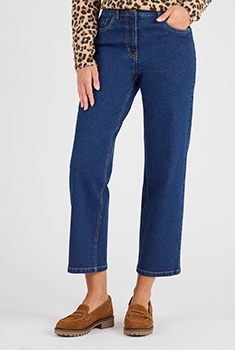 Rechte 7/8 jeans