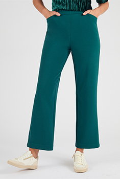7/8e broek van crêpetricot