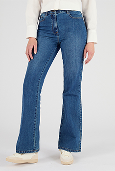 Flared jeans