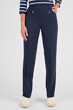 Klassieke broek met rechte pijpen