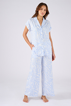 Pyjama van zuivere viscose