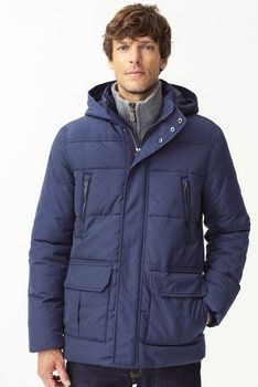 Waterafstotende parka, meerdere zakken, gevoerd Thermolactyl®