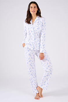 Pyjama van jerseytricot zuiver katoen