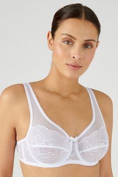 Soutien-gorge “LEA”, à armatures, dentelle, bretelles confort