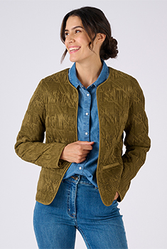 Veste matelassée fantaisie