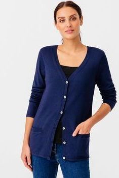 Cardigan met knopen, fijn tricot
