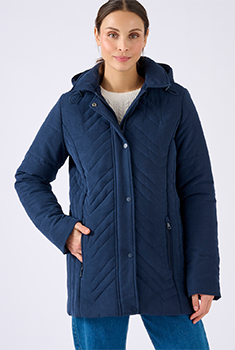 Parka matelassage fantaisie