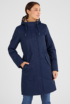Parka motif animalier Thermolactyl