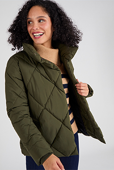Parka fermeture asymétrique Thermolactyl
