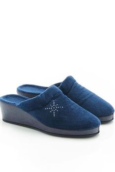 Muiltje, velours met stras
