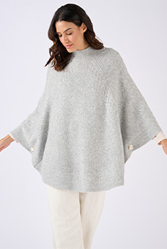 Poncho torsadé Thermolactyl