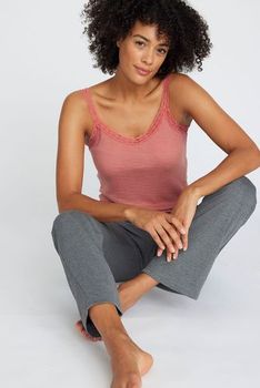 Débardeur dentelle stretch Thermolactyl®