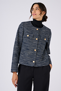 Veste en tweed