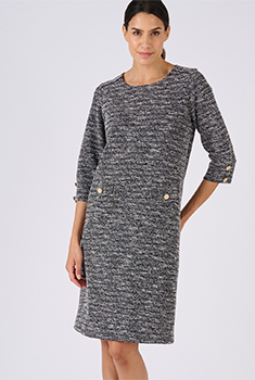 Tweed jurk