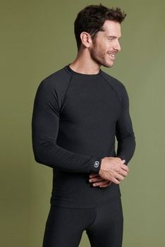 T-shirt met ronde hals, Comfort Thermolactyl® 4, heren