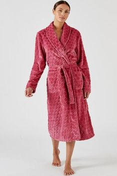 Kamerjas in reliëftricot, geometrisch motief