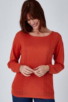 Lichte pull in *linnenmix