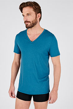 België - Onderhemden, T-shirts met korte en lange mouwen voor mannen | Damart België - T-shirts