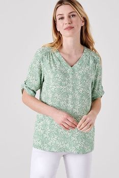 Blouse crêpe