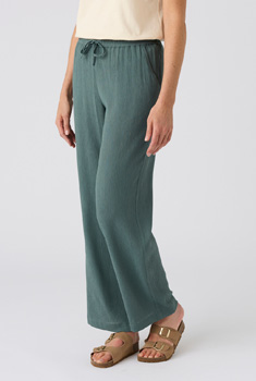 Broek crêpe pull-on