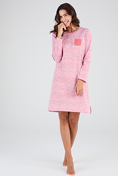 Chemise de nuit en pur coton