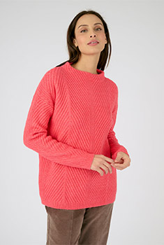 Pull in tricot, wolmix met Thermolactyl, gerecycleerde vezels*