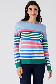 Pull rayé