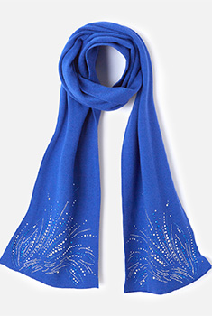 Sjaal met mooie studs