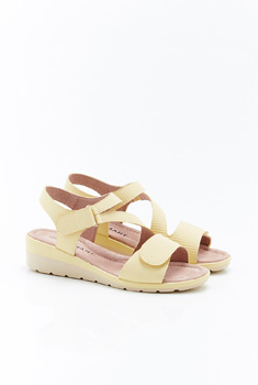 Sandalen met sleehak Amortyl