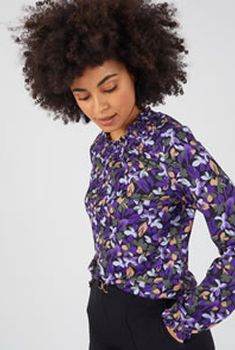 Soepel T-shirt met print, gerecycleerde vezels*
