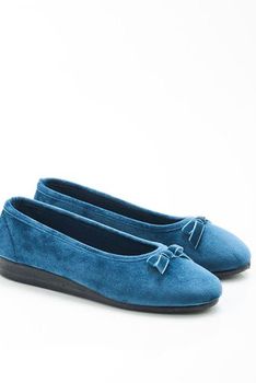 Ballerina met fluwelen look