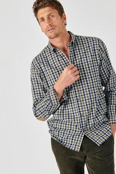 Chemise carreaux pur coton flanelle