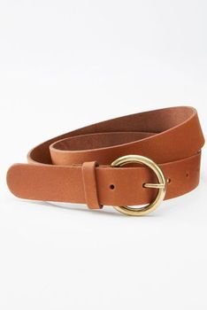 Ceinture croûte de cuir vachette