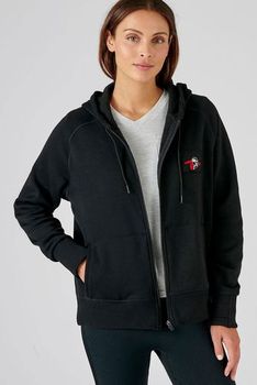 Sweater met rits en kap, dames Thermolactyl®