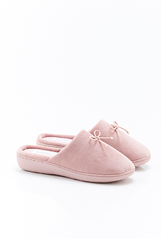 Mules emboîtantes en velours