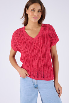 Trui prachtige geribde stof