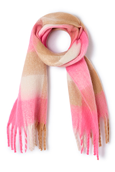 Sjaal ruit woleffect