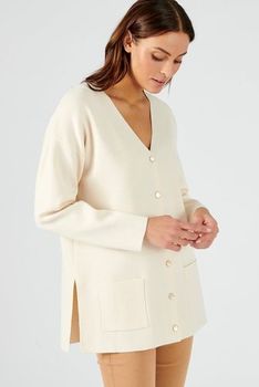 Lange cardigan