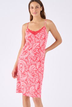 Chemise de nuit à bretelles