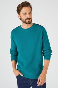 Pull in fantasietricot, katoenmix