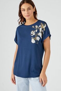 T-shirt à motifs