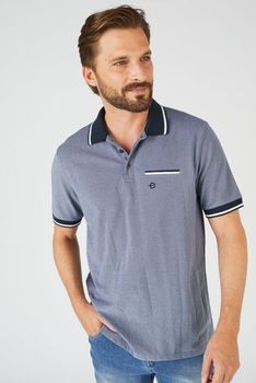 Polo maille piquée