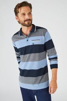 Polo maille piquée coton mélangé