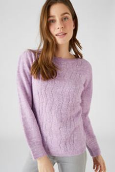 Pull mélange alpaga